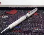 Perfect AAA Montblanc Meisterstuck Replica Cream Ballpoint Pen Silver Clip